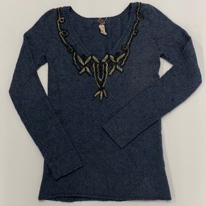 Free People v-neck sweater